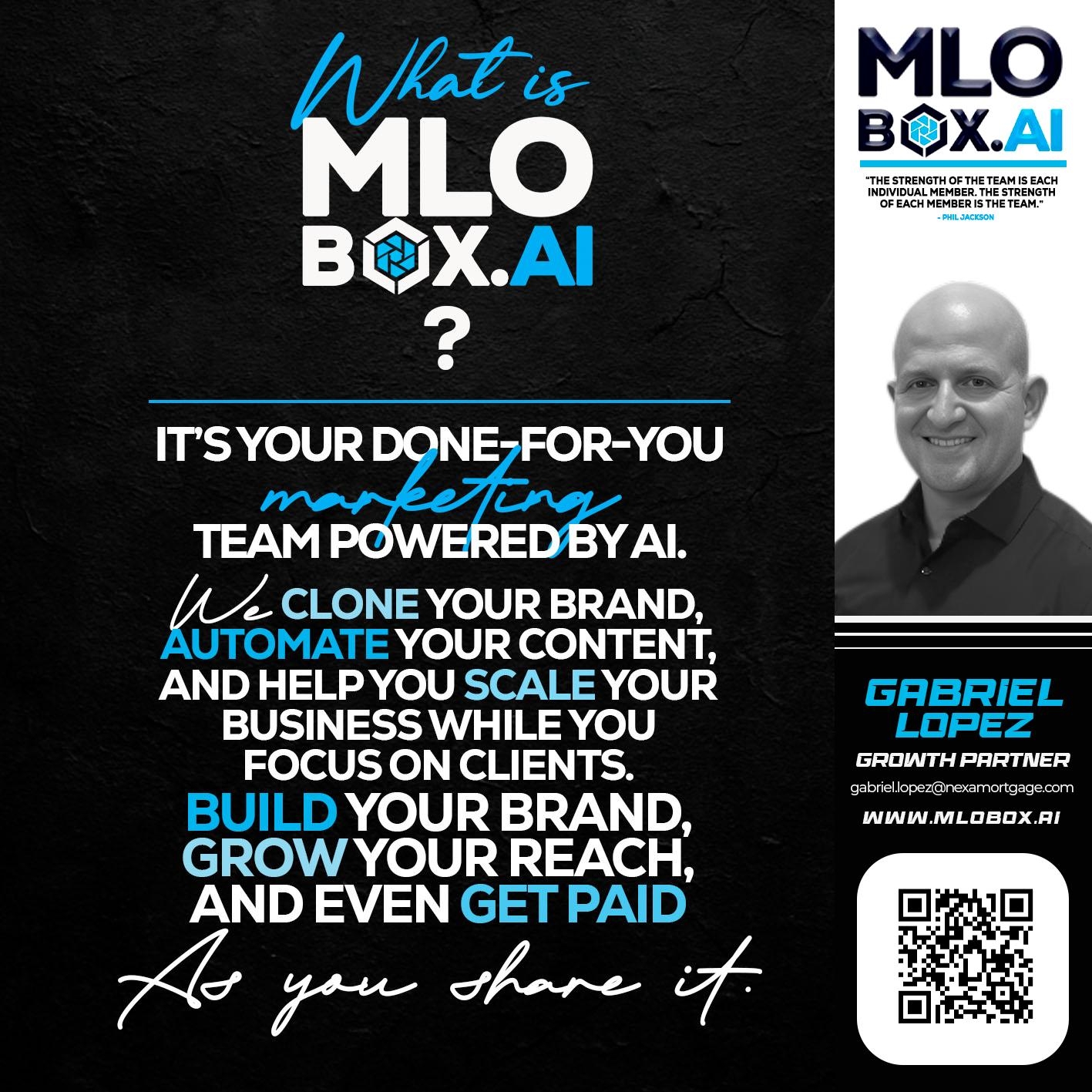 MLOBOX.AI - Gabriel Lopez - Branch Manager