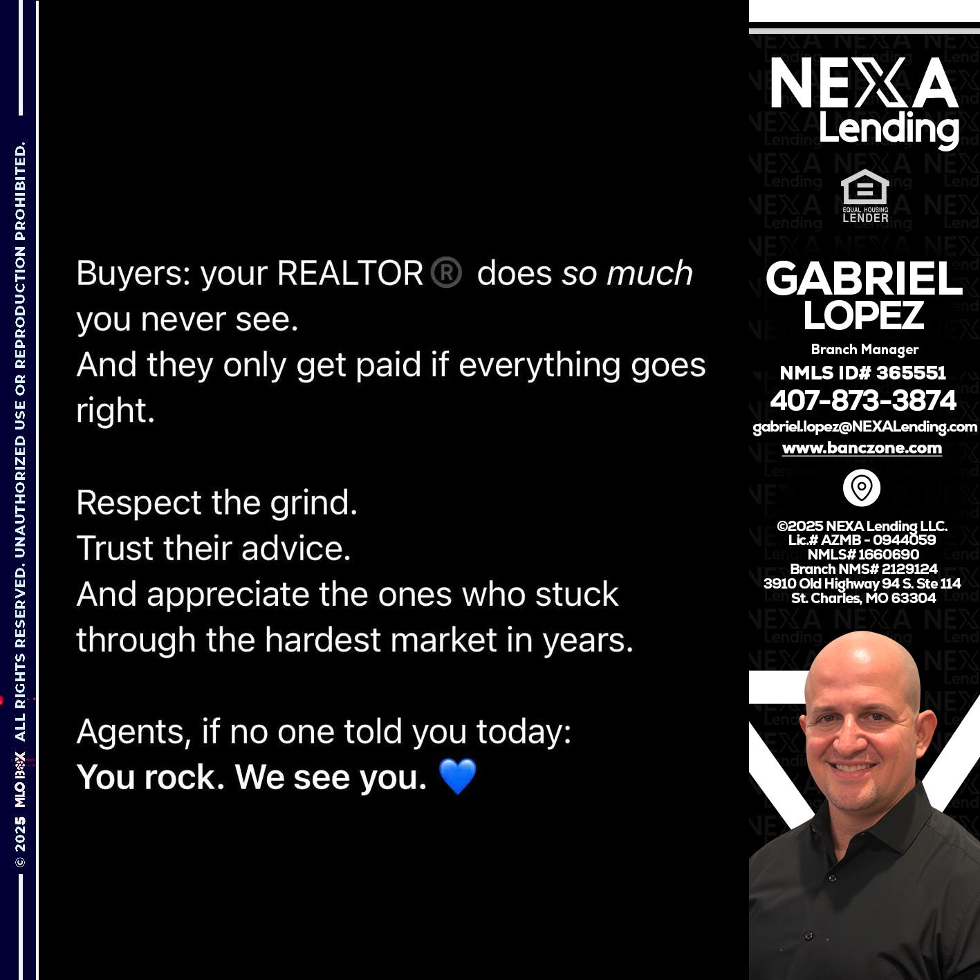 BUYERS - Gabriel Lopez -Branch Manager