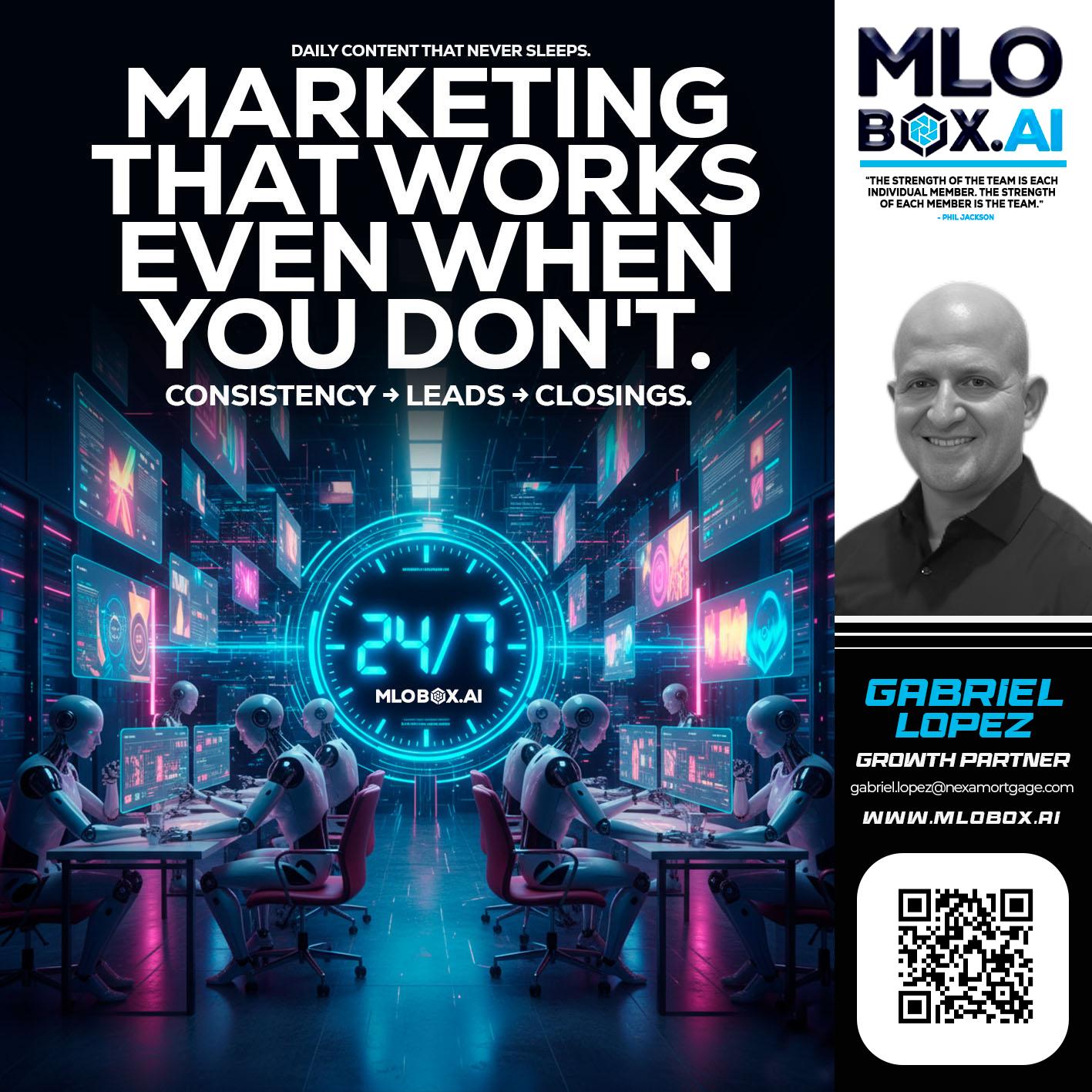 MARKETING THAT WORKS - Gabriel Lopez -Branch Manager