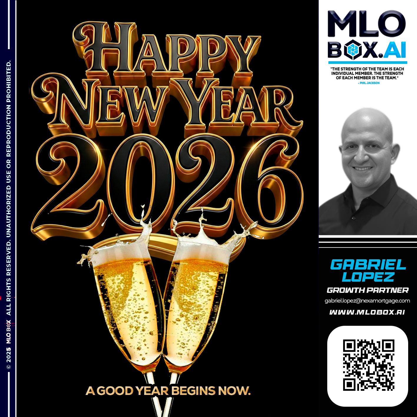HAPPY NEW YEAR - Gabriel Lopez -Branch Manager