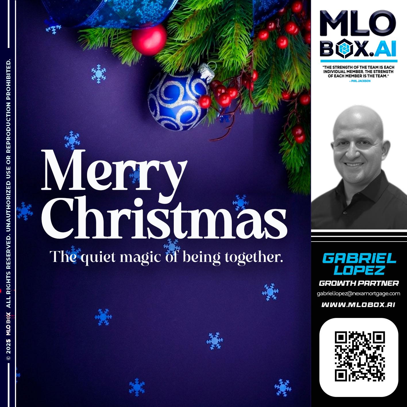 merry christmas - Gabriel Lopez -Branch Manager