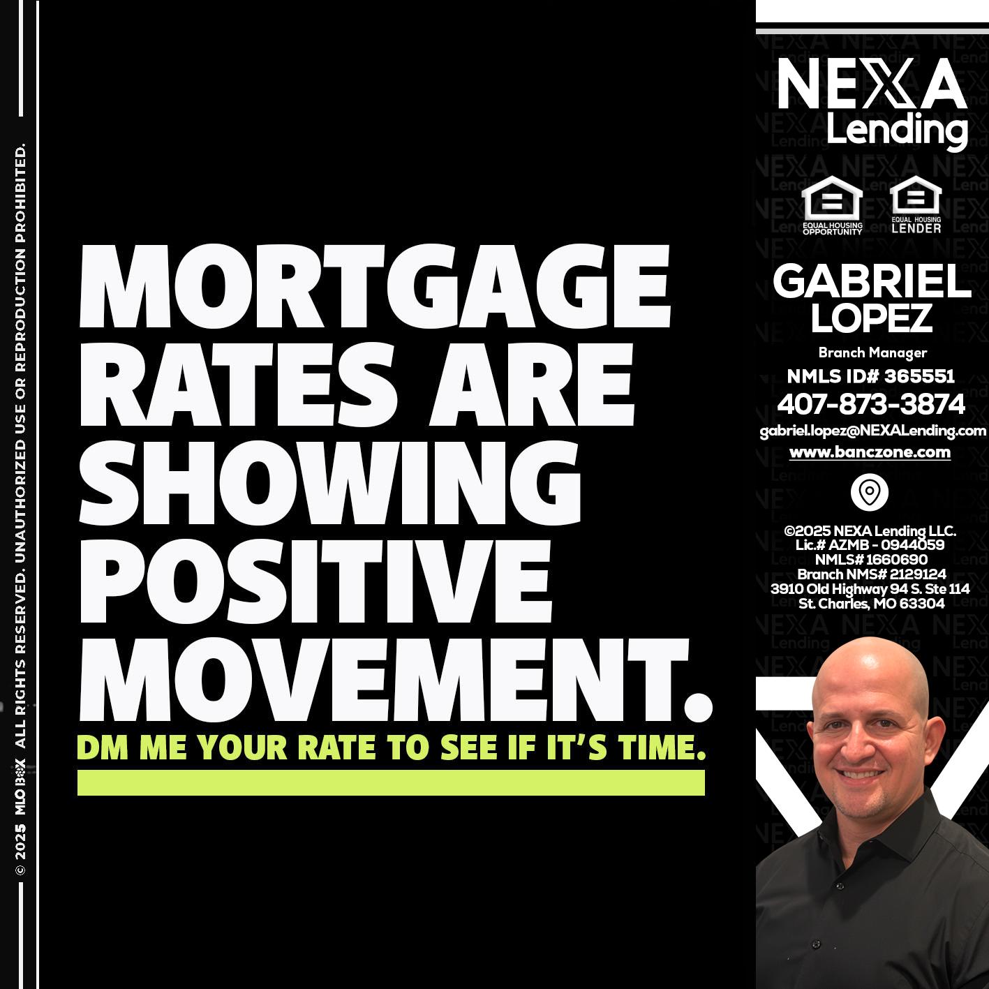 MORTGAGE - Gabriel Lopez -Branch Manager