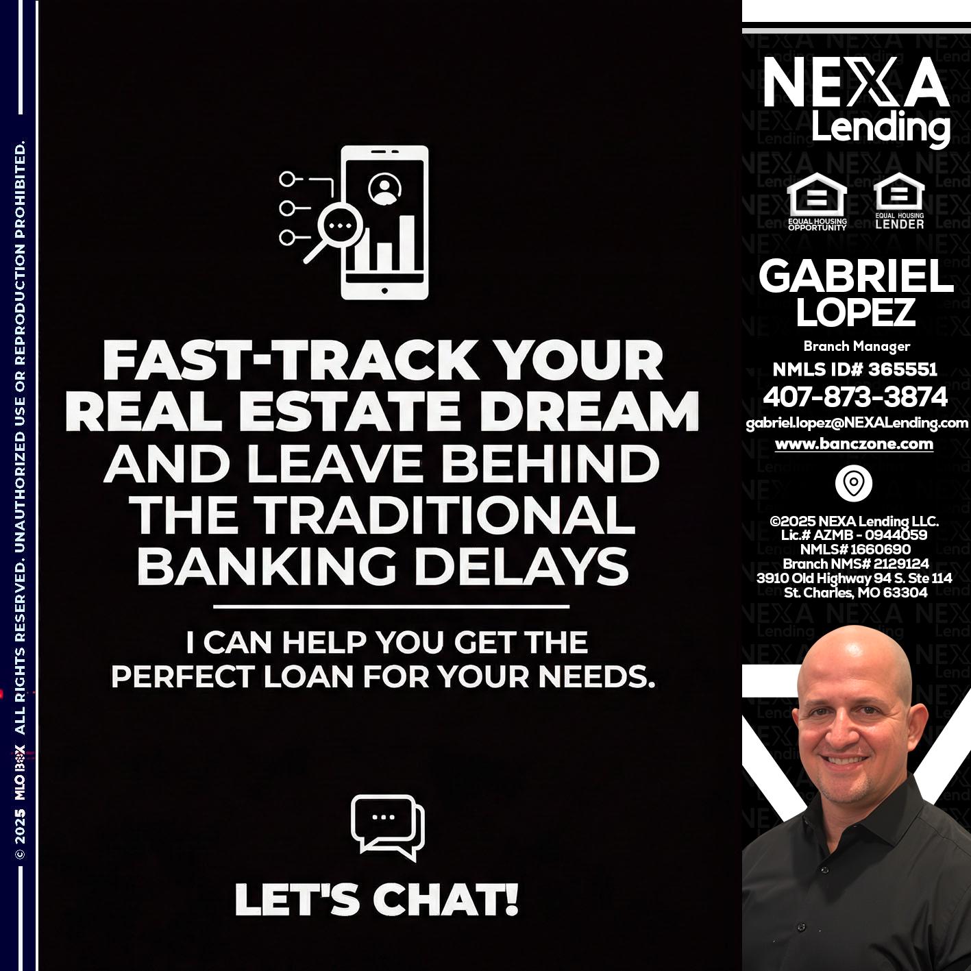 FAST TRACK - Gabriel Lopez -Branch Manager