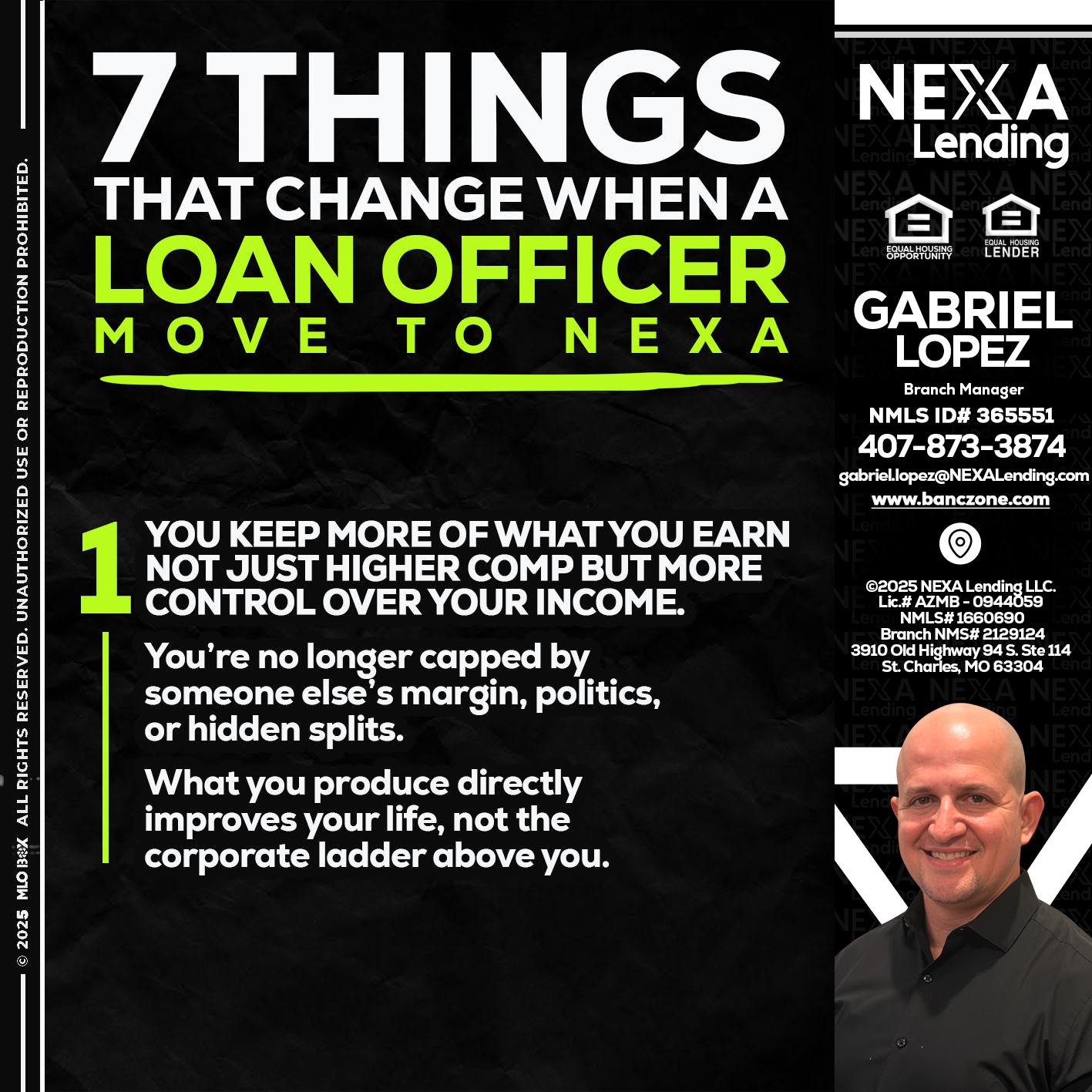 7 THINGS (1) - Gabriel Lopez -Branch Manager