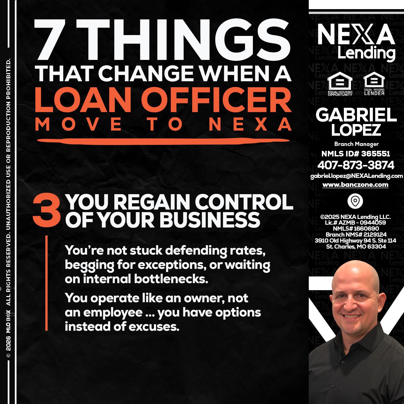 7 things (3) - Gabriel Lopez -Branch Manager