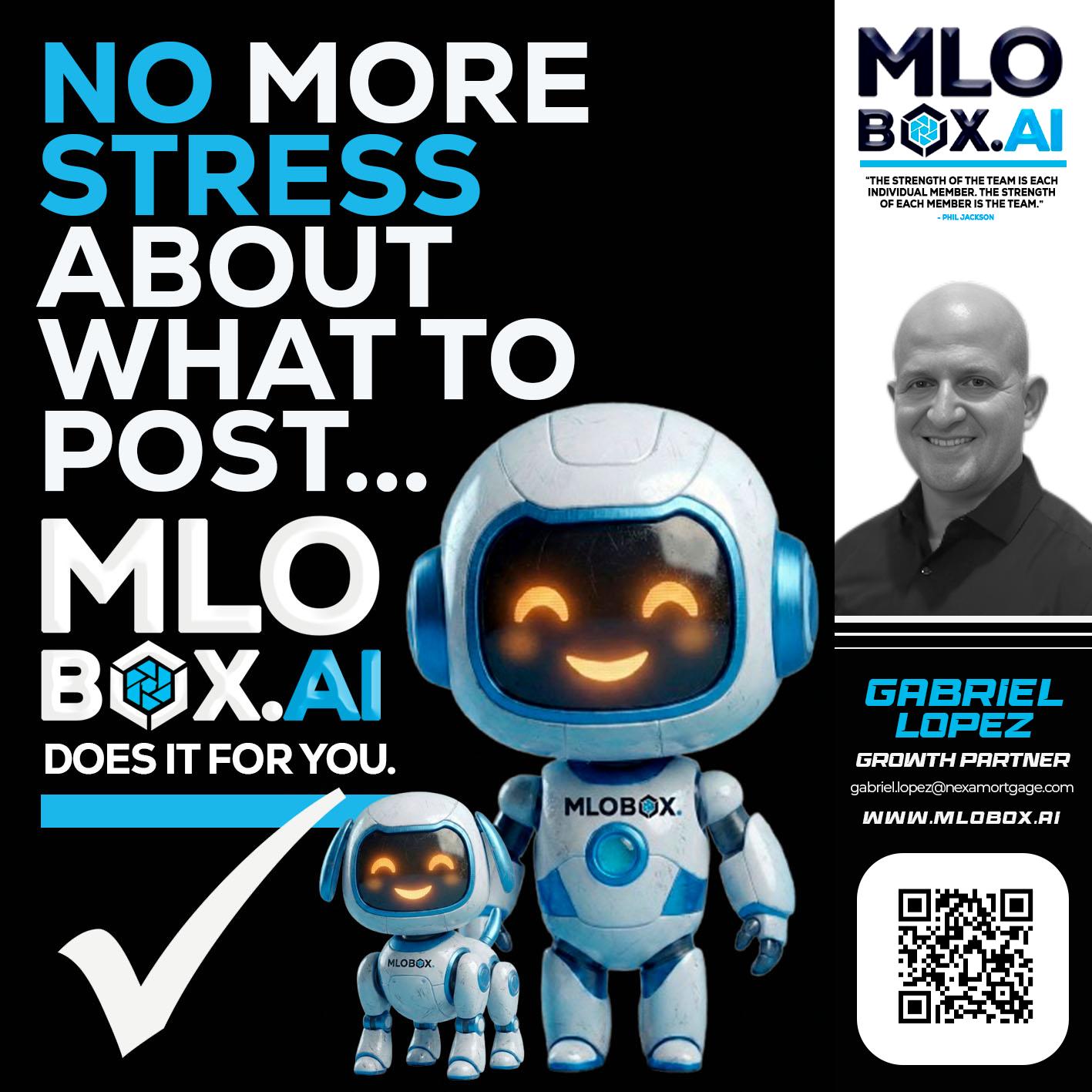 NO MORE STRESS - Gabriel Lopez -Branch Manager