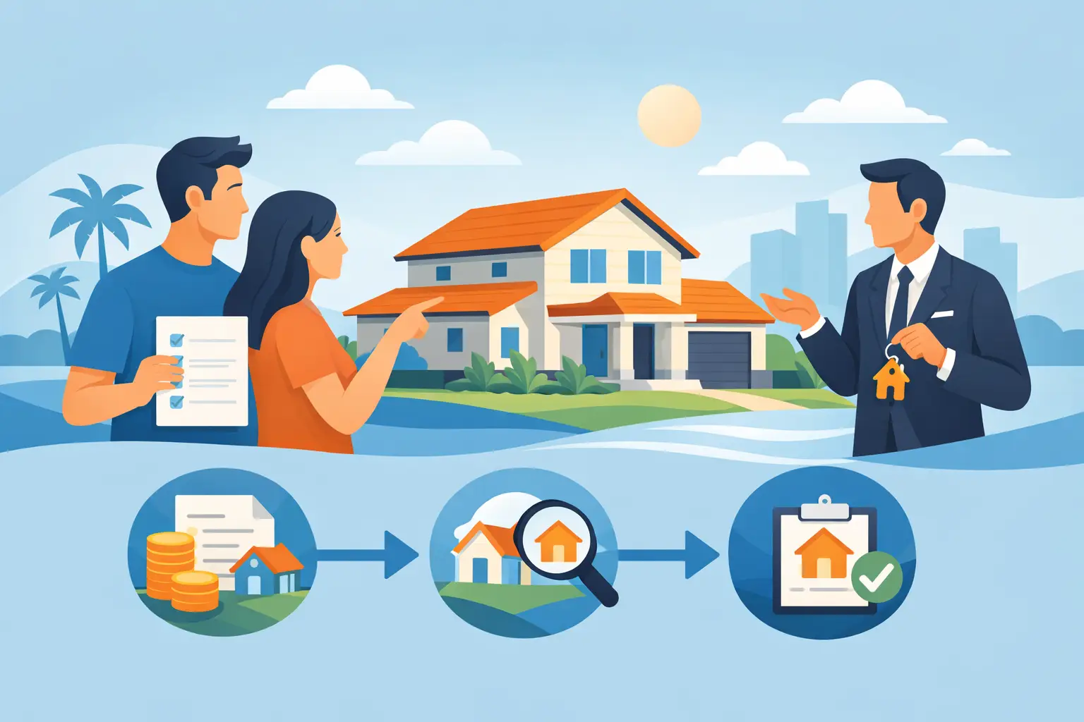 Cómo comprar casa con FHA en Florida paso a paso
